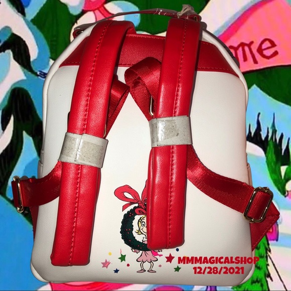 Dr. Seuss The Grinch Chimney Thief Backpack andMatching Zip Wallet main image 8
